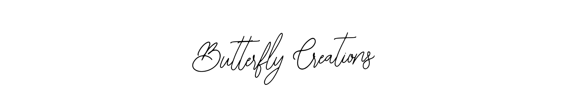 Use a signature maker to create a handwritten signature online. With this signature software, you can design (Bearetta-2O07w) your own signature for name Butterfly Creations. Butterfly Creations signature style 12 images and pictures png