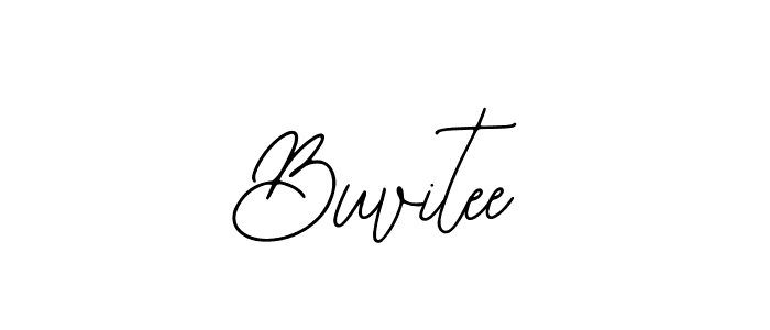 Design your own signature with our free online signature maker. With this signature software, you can create a handwritten (Bearetta-2O07w) signature for name Buvitee. Buvitee signature style 12 images and pictures png