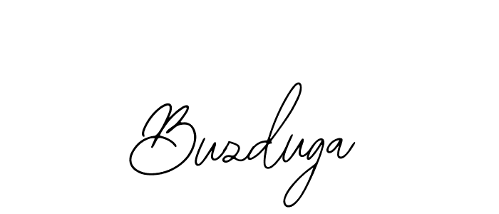 How to make Buzduga signature? Bearetta-2O07w is a professional autograph style. Create handwritten signature for Buzduga name. Buzduga signature style 12 images and pictures png