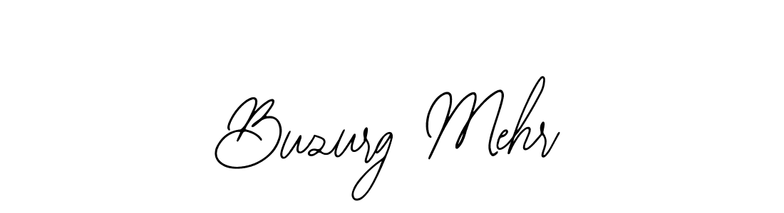 Design your own signature with our free online signature maker. With this signature software, you can create a handwritten (Bearetta-2O07w) signature for name Buzurg Mehr. Buzurg Mehr signature style 12 images and pictures png