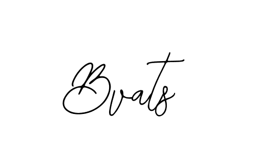 Make a beautiful signature design for name Bvats. With this signature (Bearetta-2O07w) style, you can create a handwritten signature for free. Bvats signature style 12 images and pictures png