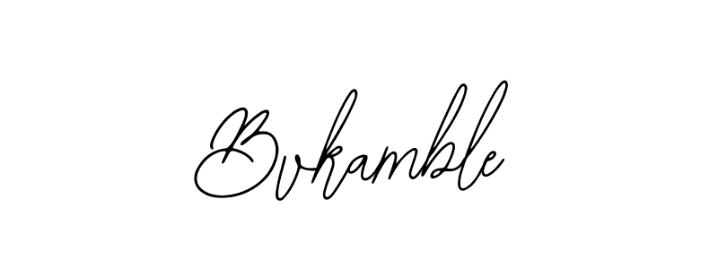 The best way (Bearetta-2O07w) to make a short signature is to pick only two or three words in your name. The name Bvkamble include a total of six letters. For converting this name. Bvkamble signature style 12 images and pictures png