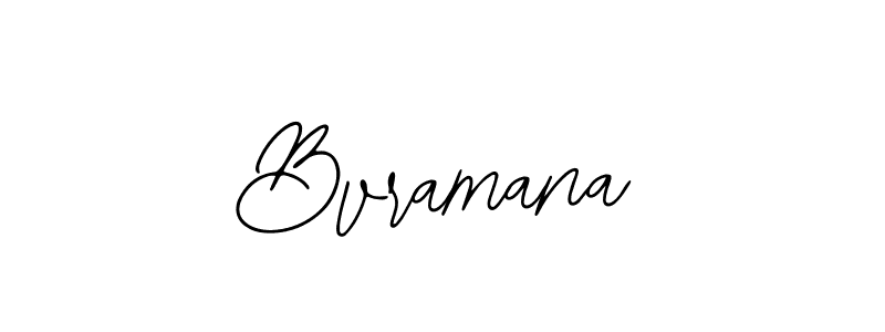 Bvramana stylish signature style. Best Handwritten Sign (Bearetta-2O07w) for my name. Handwritten Signature Collection Ideas for my name Bvramana. Bvramana signature style 12 images and pictures png