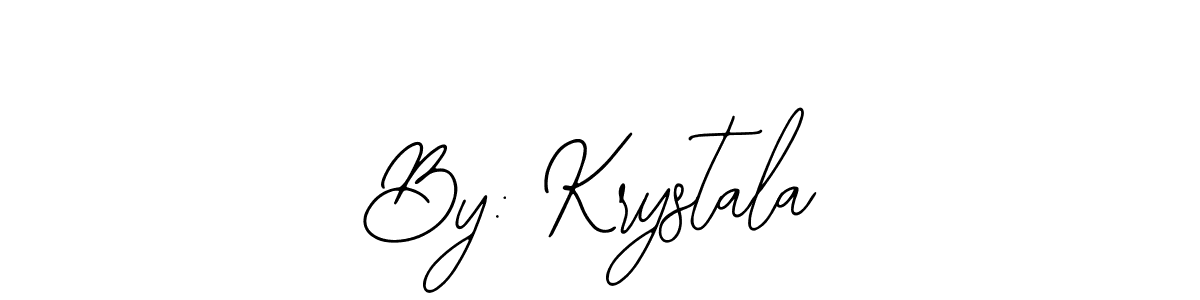 Make a short By: Krystala signature style. Manage your documents anywhere anytime using Bearetta-2O07w. Create and add eSignatures, submit forms, share and send files easily. By: Krystala signature style 12 images and pictures png