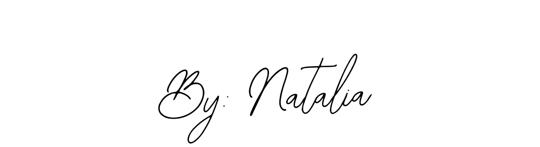 By: Natalia stylish signature style. Best Handwritten Sign (Bearetta-2O07w) for my name. Handwritten Signature Collection Ideas for my name By: Natalia. By: Natalia signature style 12 images and pictures png