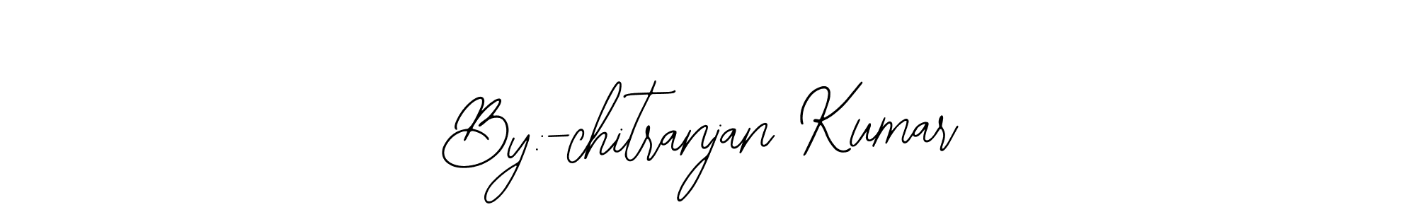 Use a signature maker to create a handwritten signature online. With this signature software, you can design (Bearetta-2O07w) your own signature for name By:-chitranjan Kumar. By:-chitranjan Kumar signature style 12 images and pictures png