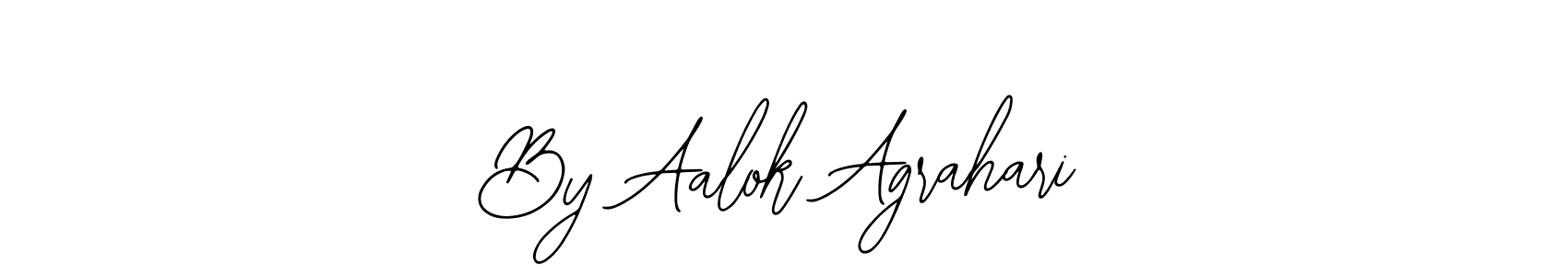 The best way (Bearetta-2O07w) to make a short signature is to pick only two or three words in your name. The name By Aalok Agrahari include a total of six letters. For converting this name. By Aalok Agrahari signature style 12 images and pictures png