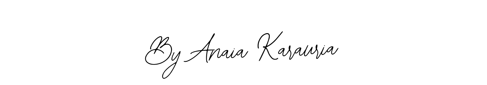 The best way (Bearetta-2O07w) to make a short signature is to pick only two or three words in your name. The name By Anaia Karauria include a total of six letters. For converting this name. By Anaia Karauria signature style 12 images and pictures png