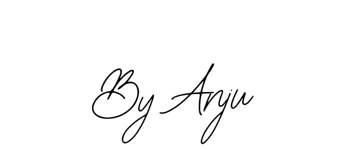 How to Draw By Anju signature style? Bearetta-2O07w is a latest design signature styles for name By Anju. By Anju signature style 12 images and pictures png