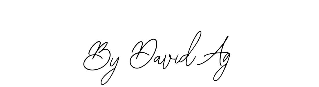 Design your own signature with our free online signature maker. With this signature software, you can create a handwritten (Bearetta-2O07w) signature for name By David Ag. By David Ag signature style 12 images and pictures png