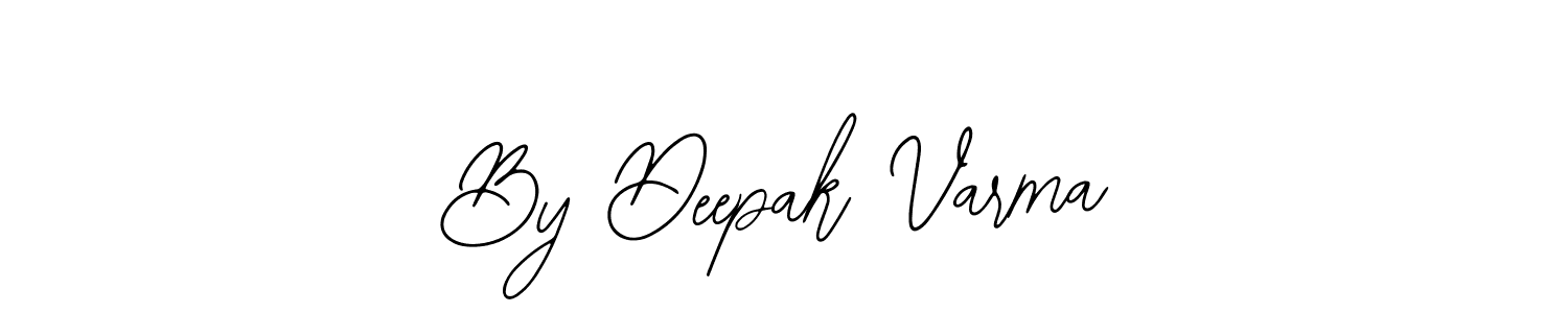 Use a signature maker to create a handwritten signature online. With this signature software, you can design (Bearetta-2O07w) your own signature for name By Deepak Varma. By Deepak Varma signature style 12 images and pictures png