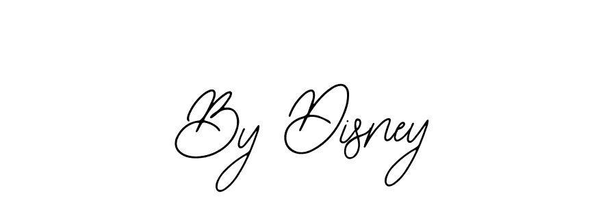 You should practise on your own different ways (Bearetta-2O07w) to write your name (By Disney) in signature. don't let someone else do it for you. By Disney signature style 12 images and pictures png