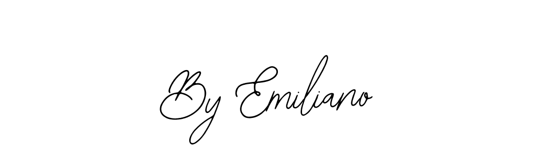 This is the best signature style for the By Emiliano name. Also you like these signature font (Bearetta-2O07w). Mix name signature. By Emiliano signature style 12 images and pictures png