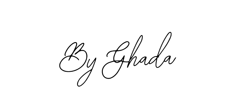 if you are searching for the best signature style for your name By Ghada. so please give up your signature search. here we have designed multiple signature styles  using Bearetta-2O07w. By Ghada signature style 12 images and pictures png