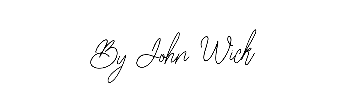 Also You can easily find your signature by using the search form. We will create By John Wick name handwritten signature images for you free of cost using Bearetta-2O07w sign style. By John Wick signature style 12 images and pictures png