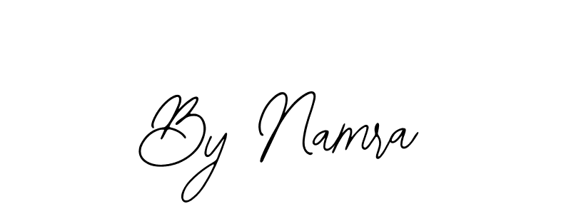 Use a signature maker to create a handwritten signature online. With this signature software, you can design (Bearetta-2O07w) your own signature for name By Namra. By Namra signature style 12 images and pictures png