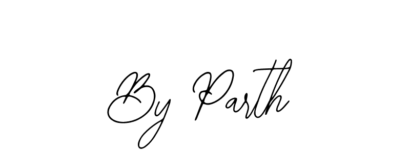 Use a signature maker to create a handwritten signature online. With this signature software, you can design (Bearetta-2O07w) your own signature for name By Parth. By Parth signature style 12 images and pictures png