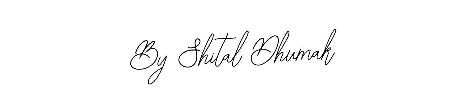 Use a signature maker to create a handwritten signature online. With this signature software, you can design (Bearetta-2O07w) your own signature for name By Shital Dhumak. By Shital Dhumak signature style 12 images and pictures png
