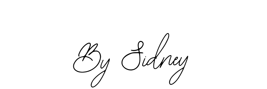 Similarly Bearetta-2O07w is the best handwritten signature design. Signature creator online .You can use it as an online autograph creator for name By Sidney. By Sidney signature style 12 images and pictures png