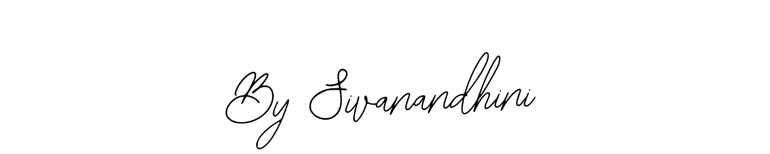 Design your own signature with our free online signature maker. With this signature software, you can create a handwritten (Bearetta-2O07w) signature for name By Sivanandhini. By Sivanandhini signature style 12 images and pictures png