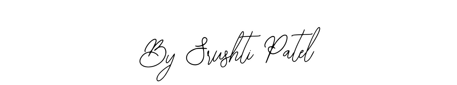 Use a signature maker to create a handwritten signature online. With this signature software, you can design (Bearetta-2O07w) your own signature for name By Srushti Patel. By Srushti Patel signature style 12 images and pictures png