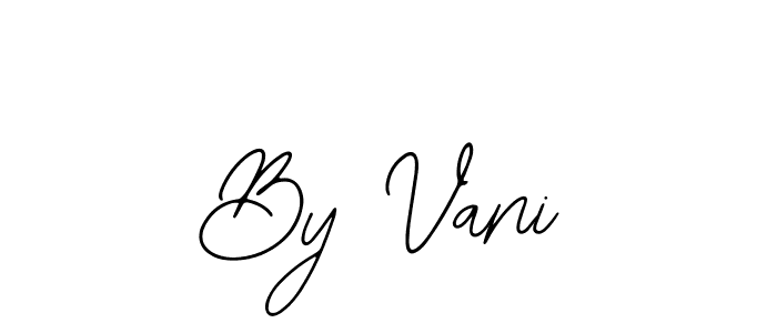 Make a beautiful signature design for name By Vani. Use this online signature maker to create a handwritten signature for free. By Vani signature style 12 images and pictures png