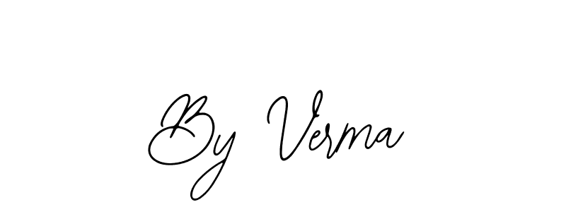 Use a signature maker to create a handwritten signature online. With this signature software, you can design (Bearetta-2O07w) your own signature for name By Verma. By Verma signature style 12 images and pictures png