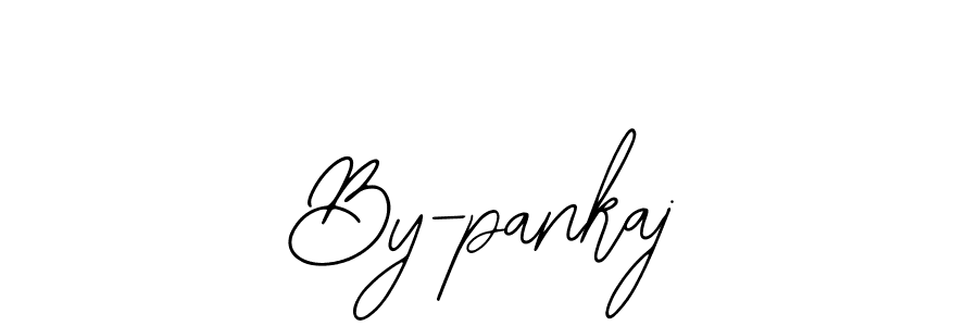 The best way (Bearetta-2O07w) to make a short signature is to pick only two or three words in your name. The name By-pankaj include a total of six letters. For converting this name. By-pankaj signature style 12 images and pictures png