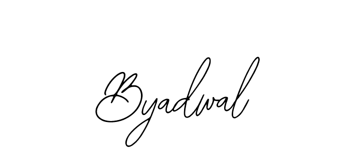 Also You can easily find your signature by using the search form. We will create Byadwal name handwritten signature images for you free of cost using Bearetta-2O07w sign style. Byadwal signature style 12 images and pictures png