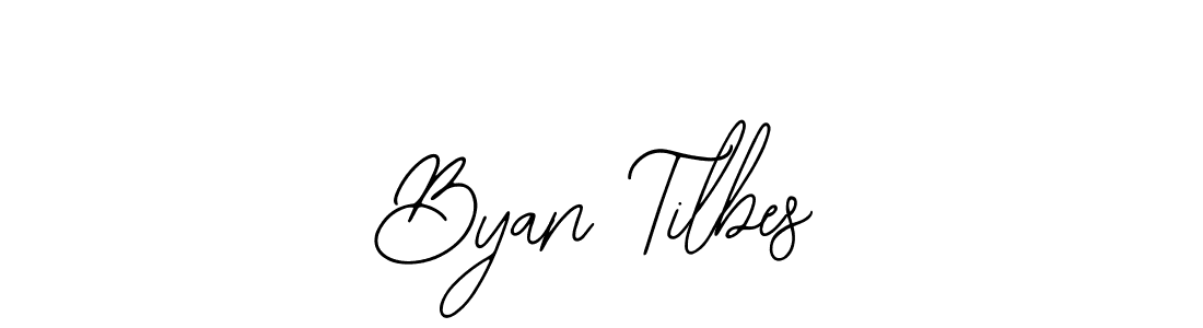 Make a beautiful signature design for name Byan Tilbes. Use this online signature maker to create a handwritten signature for free. Byan Tilbes signature style 12 images and pictures png