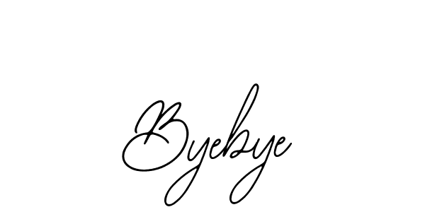Bearetta-2O07w is a professional signature style that is perfect for those who want to add a touch of class to their signature. It is also a great choice for those who want to make their signature more unique. Get Byebye name to fancy signature for free. Byebye signature style 12 images and pictures png