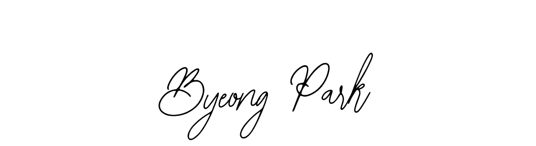 if you are searching for the best signature style for your name Byeong Park. so please give up your signature search. here we have designed multiple signature styles  using Bearetta-2O07w. Byeong Park signature style 12 images and pictures png