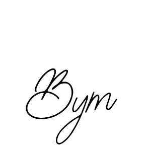 Bym stylish signature style. Best Handwritten Sign (Bearetta-2O07w) for my name. Handwritten Signature Collection Ideas for my name Bym. Bym signature style 12 images and pictures png