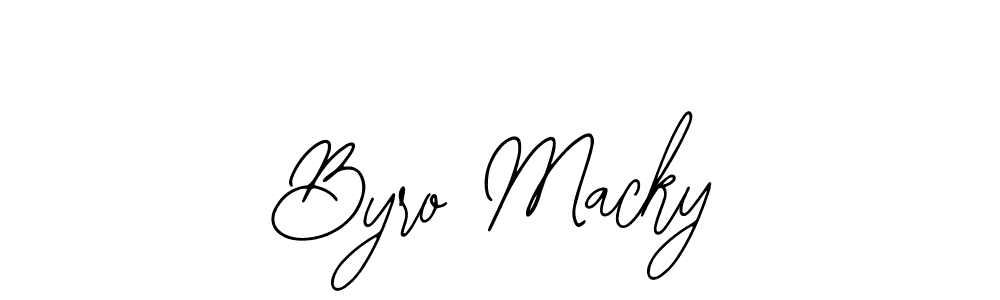 Make a short Byro Macky signature style. Manage your documents anywhere anytime using Bearetta-2O07w. Create and add eSignatures, submit forms, share and send files easily. Byro Macky signature style 12 images and pictures png