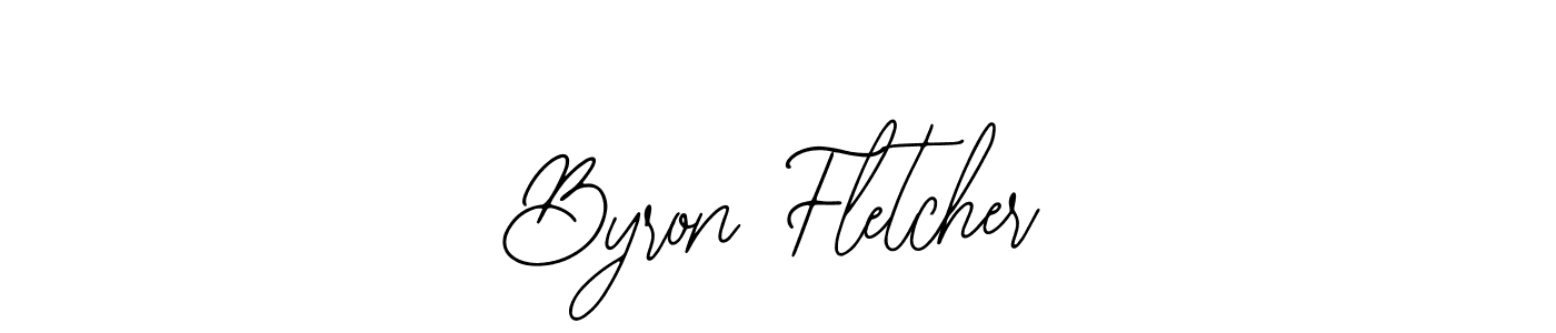 Design your own signature with our free online signature maker. With this signature software, you can create a handwritten (Bearetta-2O07w) signature for name Byron Fletcher. Byron Fletcher signature style 12 images and pictures png