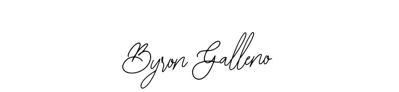 You can use this online signature creator to create a handwritten signature for the name Byron Galleno. This is the best online autograph maker. Byron Galleno signature style 12 images and pictures png