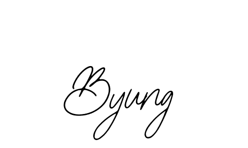 Create a beautiful signature design for name Byung. With this signature (Bearetta-2O07w) fonts, you can make a handwritten signature for free. Byung signature style 12 images and pictures png