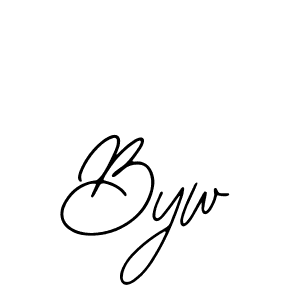 Once you've used our free online signature maker to create your best signature Bearetta-2O07w style, it's time to enjoy all of the benefits that Byw name signing documents. Byw signature style 12 images and pictures png