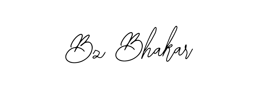 Bz Bhakar stylish signature style. Best Handwritten Sign (Bearetta-2O07w) for my name. Handwritten Signature Collection Ideas for my name Bz Bhakar. Bz Bhakar signature style 12 images and pictures png