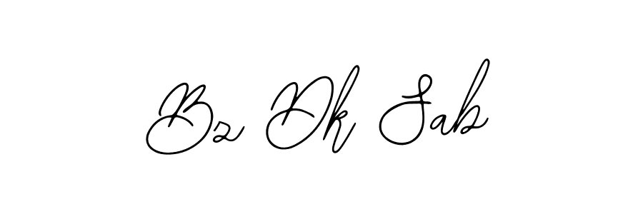 Bz Dk Sab stylish signature style. Best Handwritten Sign (Bearetta-2O07w) for my name. Handwritten Signature Collection Ideas for my name Bz Dk Sab. Bz Dk Sab signature style 12 images and pictures png