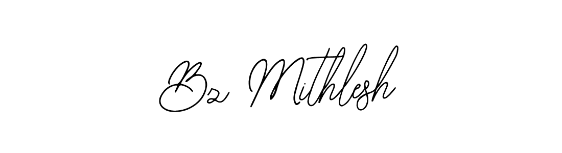Design your own signature with our free online signature maker. With this signature software, you can create a handwritten (Bearetta-2O07w) signature for name Bz Mithlesh. Bz Mithlesh signature style 12 images and pictures png