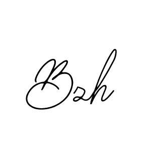 Use a signature maker to create a handwritten signature online. With this signature software, you can design (Bearetta-2O07w) your own signature for name Bzh. Bzh signature style 12 images and pictures png