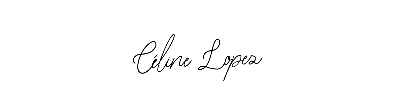 The best way (Bearetta-2O07w) to make a short signature is to pick only two or three words in your name. The name Céline Lopez include a total of six letters. For converting this name. Céline Lopez signature style 12 images and pictures png