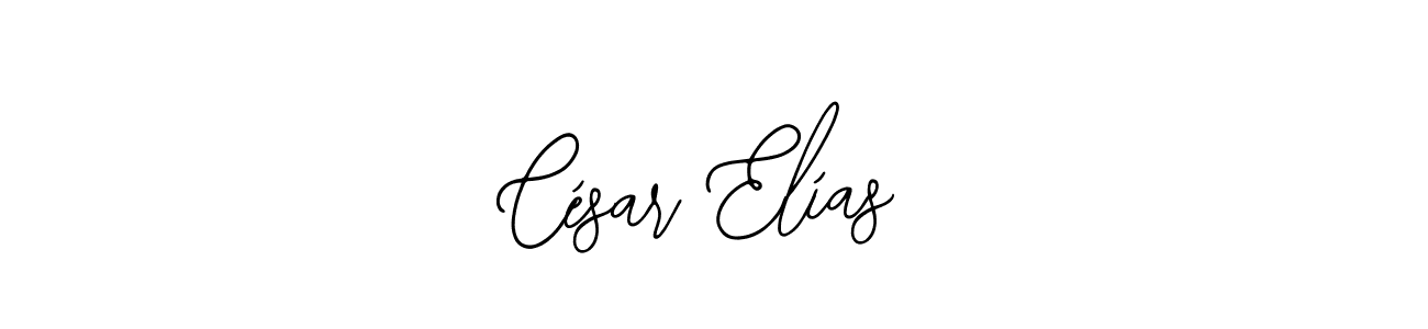 The best way (Bearetta-2O07w) to make a short signature is to pick only two or three words in your name. The name César Elías include a total of six letters. For converting this name. César Elías signature style 12 images and pictures png