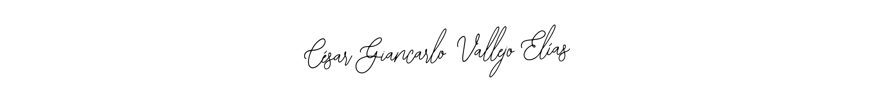 Design your own signature with our free online signature maker. With this signature software, you can create a handwritten (Bearetta-2O07w) signature for name César Giancarlo Vallejo Elías. César Giancarlo Vallejo Elías signature style 12 images and pictures png