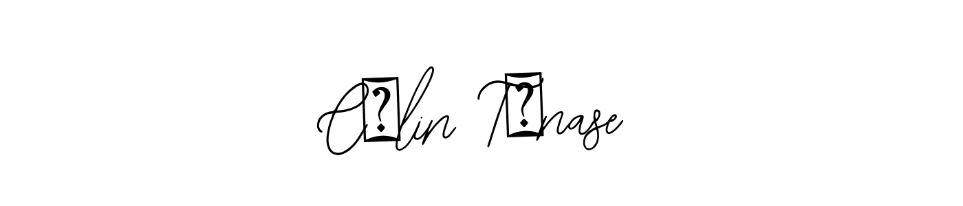 The best way (Bearetta-2O07w) to make a short signature is to pick only two or three words in your name. The name Călin Tănase include a total of six letters. For converting this name. Călin Tănase signature style 12 images and pictures png