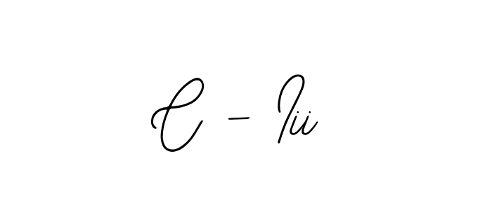 Make a beautiful signature design for name C - Iii. With this signature (Bearetta-2O07w) style, you can create a handwritten signature for free. C - Iii signature style 12 images and pictures png