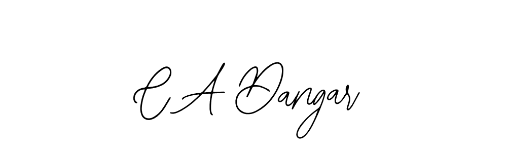 Design your own signature with our free online signature maker. With this signature software, you can create a handwritten (Bearetta-2O07w) signature for name C A Dangar. C A Dangar signature style 12 images and pictures png