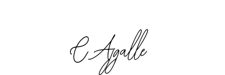 You should practise on your own different ways (Bearetta-2O07w) to write your name (C Ajgalle) in signature. don't let someone else do it for you. C Ajgalle signature style 12 images and pictures png