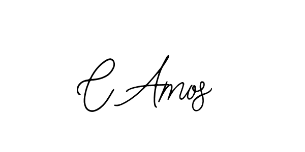 The best way (Bearetta-2O07w) to make a short signature is to pick only two or three words in your name. The name C Amos include a total of six letters. For converting this name. C Amos signature style 12 images and pictures png